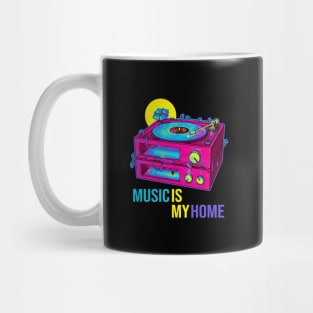 Record Player (CMYK Variant) Mug